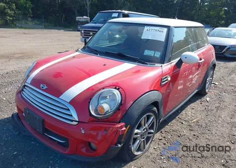 2012 Mini Cooper from USA, damaged, VIN WMWSU3C57CT540466